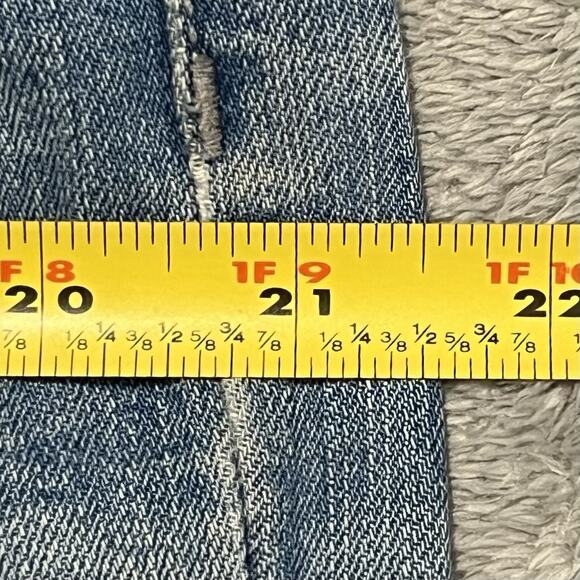 Levis 524 Jeans Womens 9M Blue Too Superlow Stretch Denim Pants - Picture 10 of 16